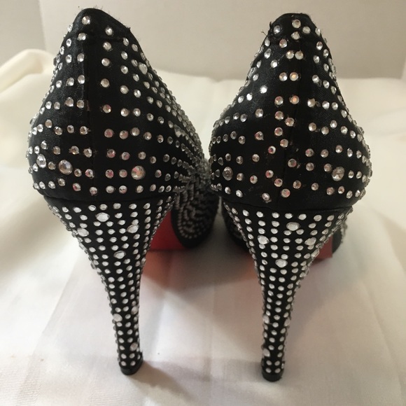 Beautiful Lady peep heels size 41(8-1/2-9) - Picture 3 of 8